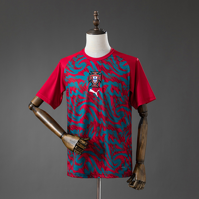 Portogallo Portugal 2026 Warmup Jersey - Red S-4XL