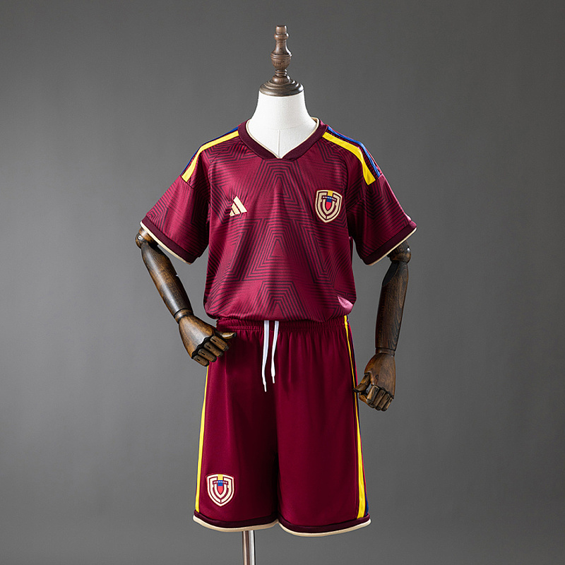 Venezuela 2026 Venezuela 2026 Home Kids Kit Jerseys Size 16-28