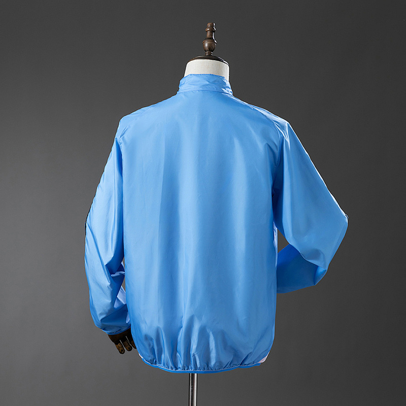 M-U Reversible M-U Reversible Jacket Windbreaker - Beige&Blue S-XXL 2