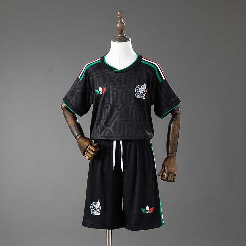 Messico Mexico 2026 Third Away Kids Kit Jersey Size 16-28