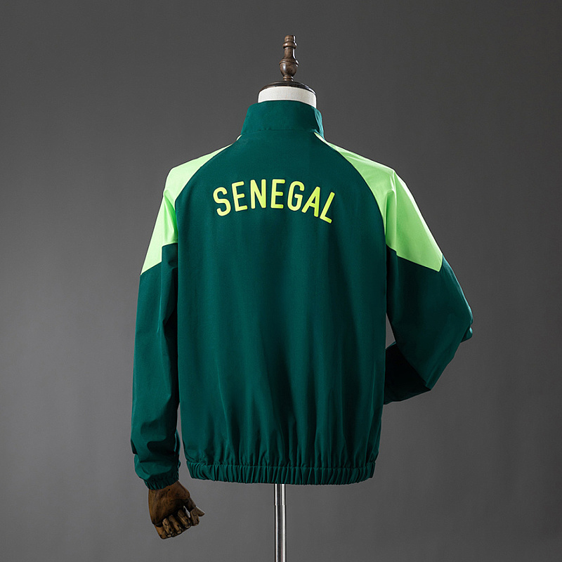 Senegal Senegal 2026 Windbreaker - Dark Green S-3XL 2