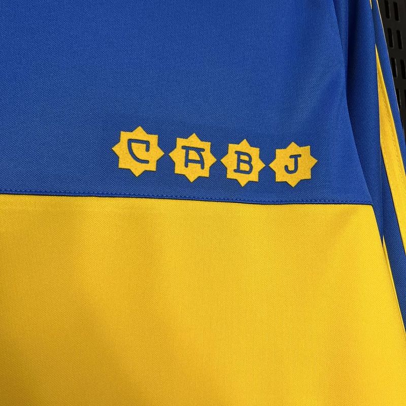 Boca Juniors Boca Juniors 1981 Home Long Sleeves Retro Jersey S-XXL 6