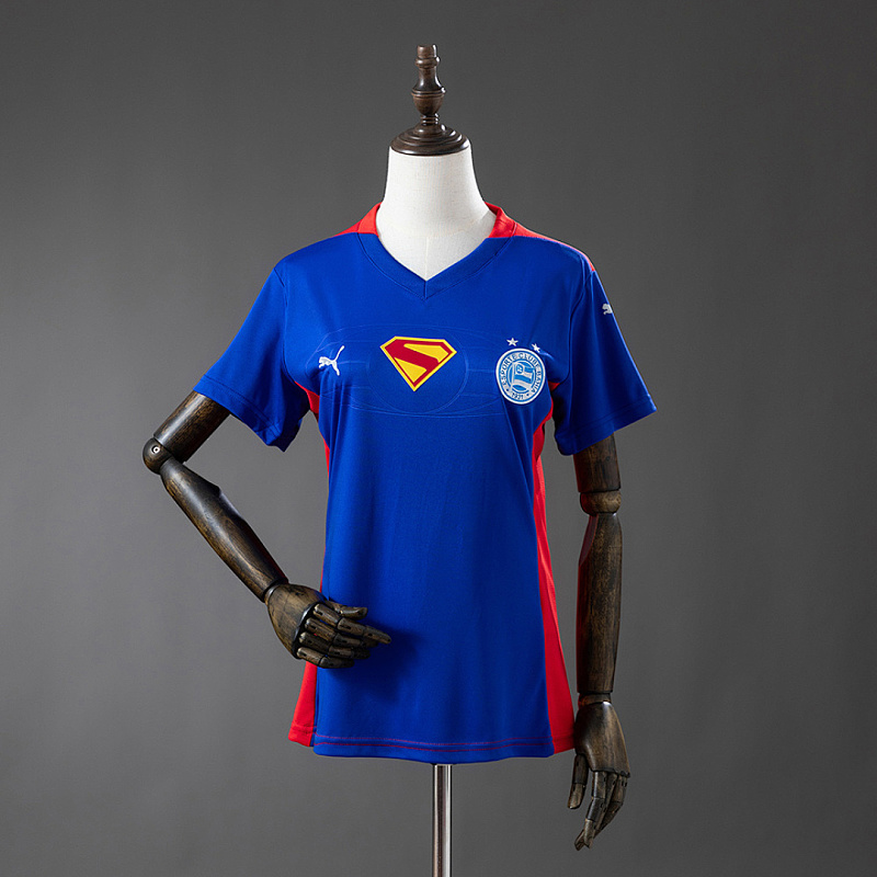 Bahia Superman Bahia 25/26 Superman Edition - Blue & Red Women's Jersey S-XXL