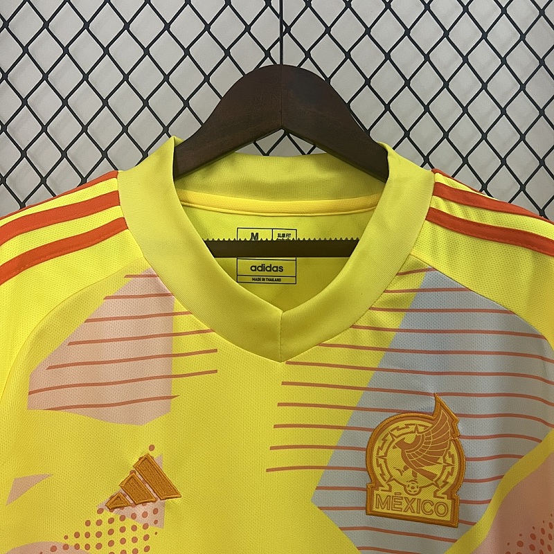 Messico Mexico Goalkeeper Yellow S-XXL 3