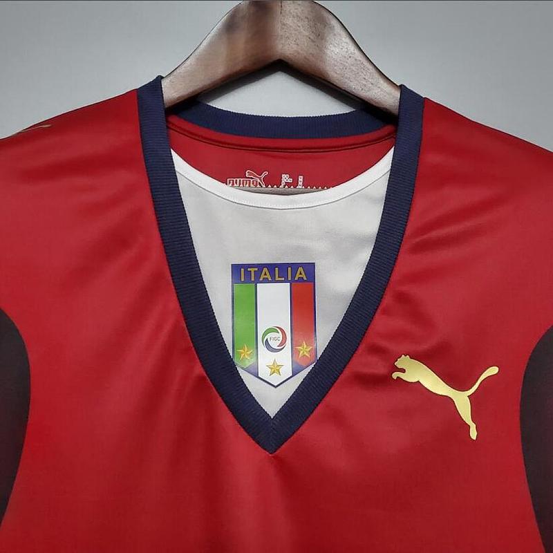 Italia Retro 2006 Italy Red S-XXL 7