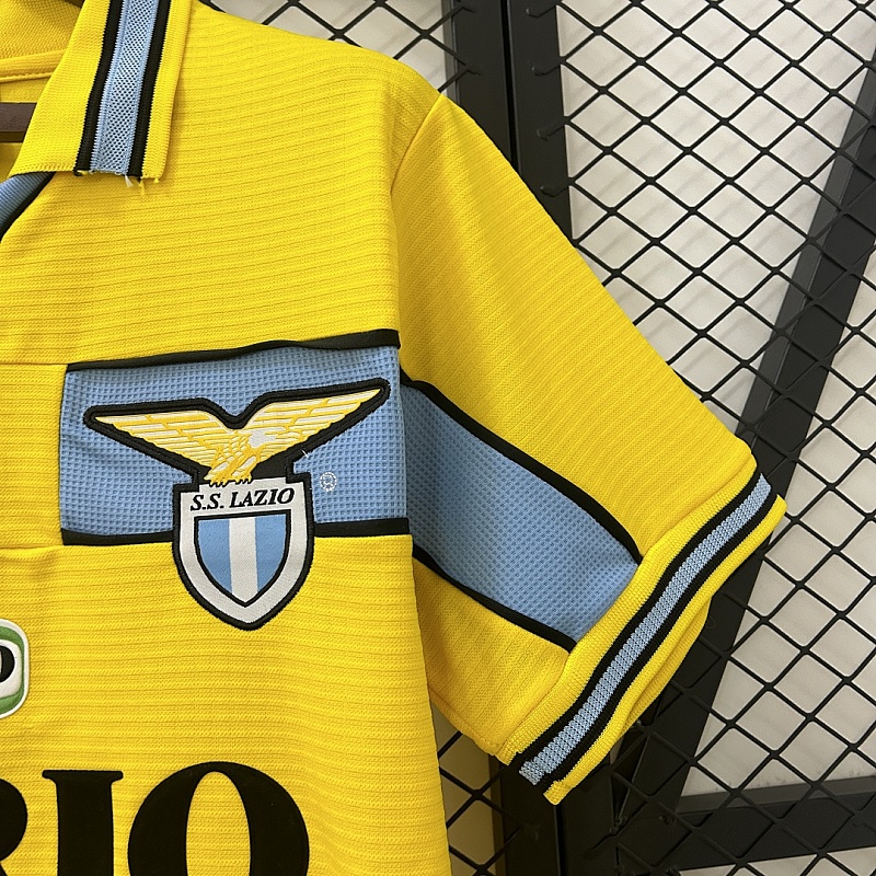 Lazio Retro shirt Lazio 98/99 yellow S-XXL 9