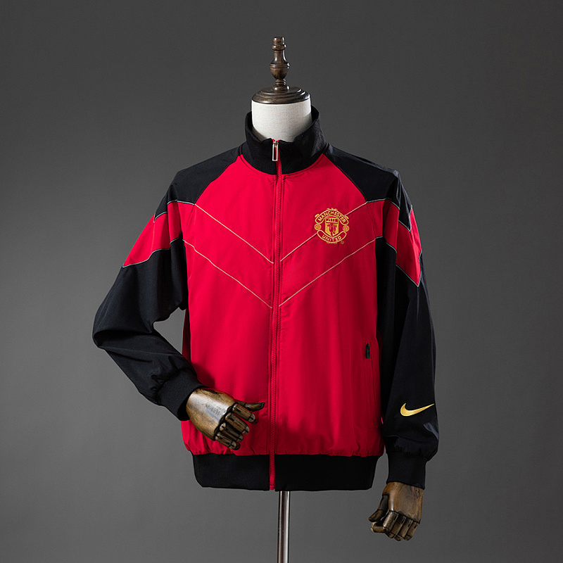 M-U Windbreaker M-U 06/07 Windbreaker - Black & Red S-XXL