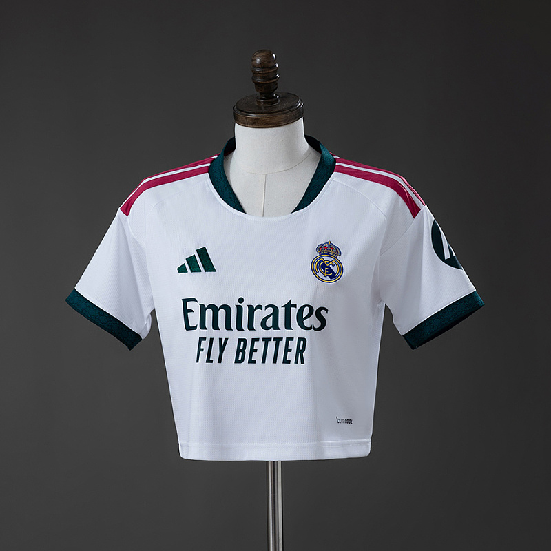 Real Madrid Real Madrid 26/27 Home Women's Crop Jersey S-XXL