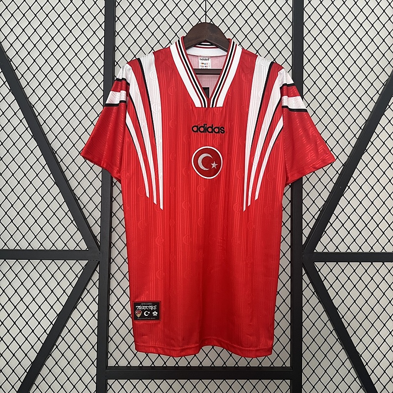 Turchia Retro Türkiye 1996 Home S-XXL