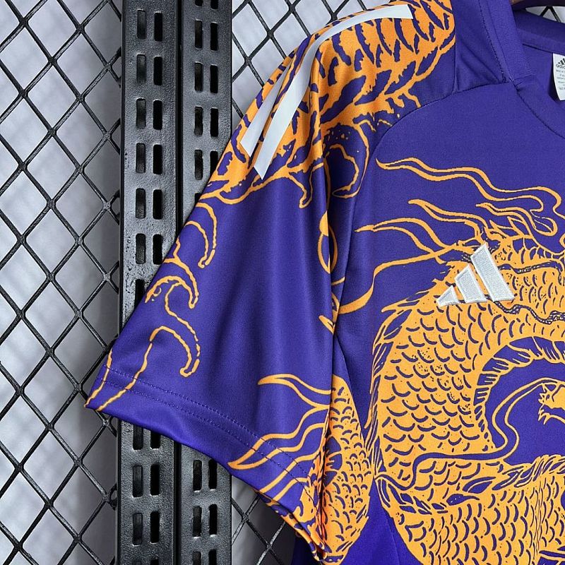 Real Madrid Real Madrid 2024/25 Purple Dragon Special Edition Jersey S-XXL 3