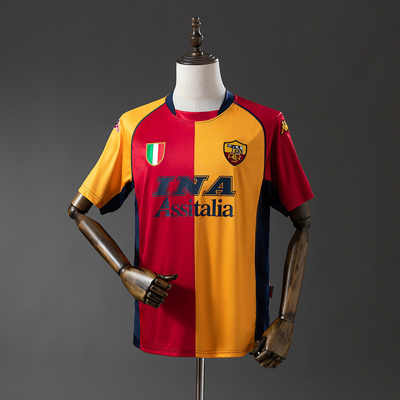 Roma Roma 01/02 Champion Edition Retro Jersey S-XXL