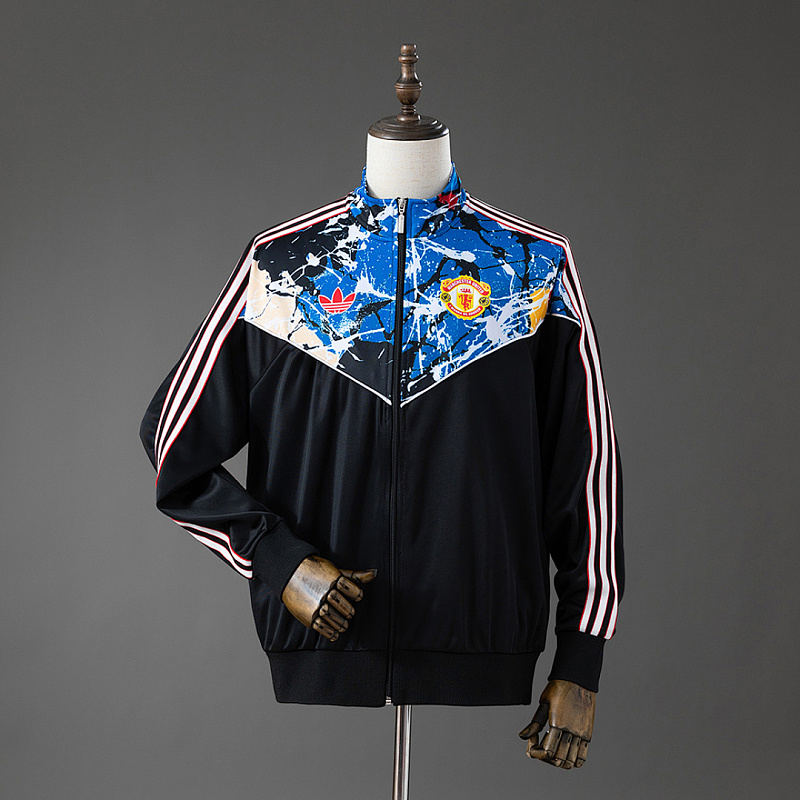 M-U x M-U x Stone Roses Track Top 'Black Multi S-XXL