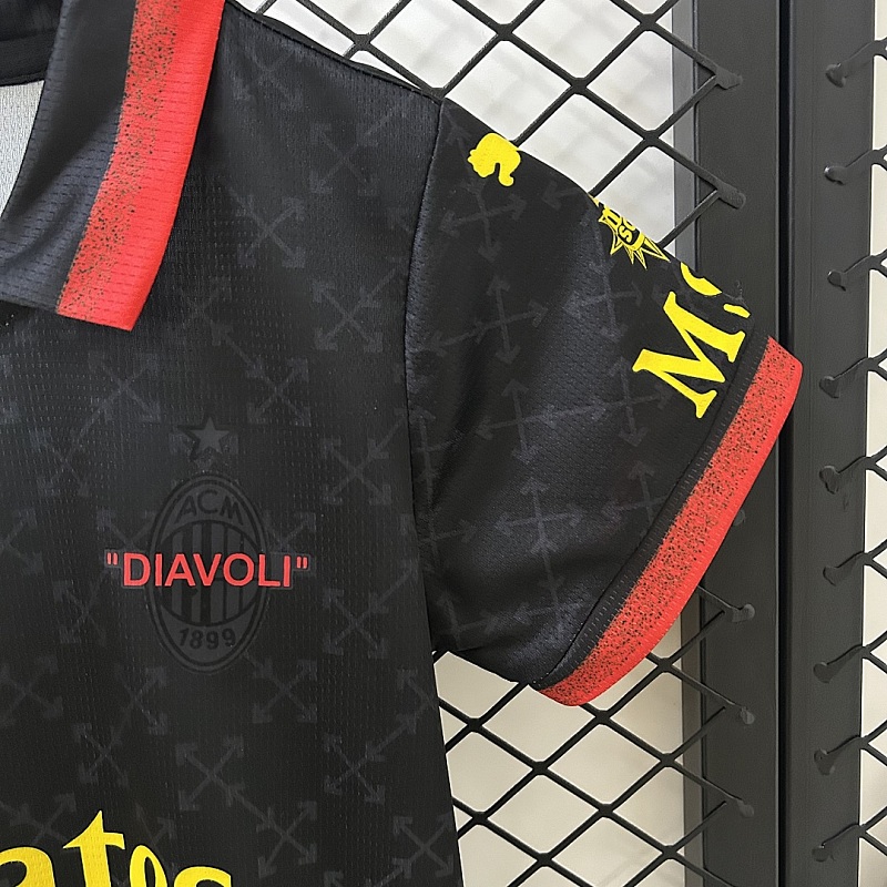Milan 25/26 kids AC Milan Co-Branded Edition Jersey 16-28 6