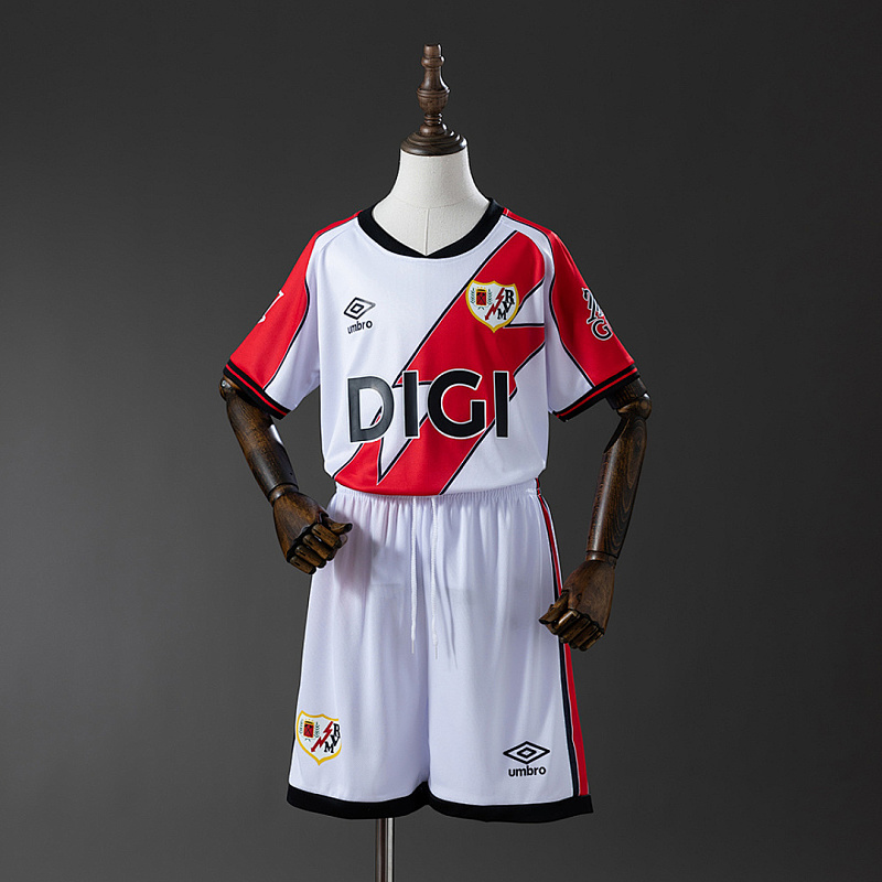 Rayo Vallecano Rayo Vallecano 25/26 Home Kids Size: 16-28