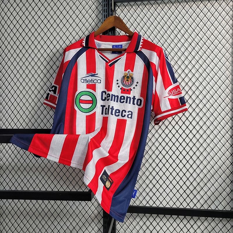 99-00 Chivas Retro 99-00 Chivas Regal Home Size S-XXL 3