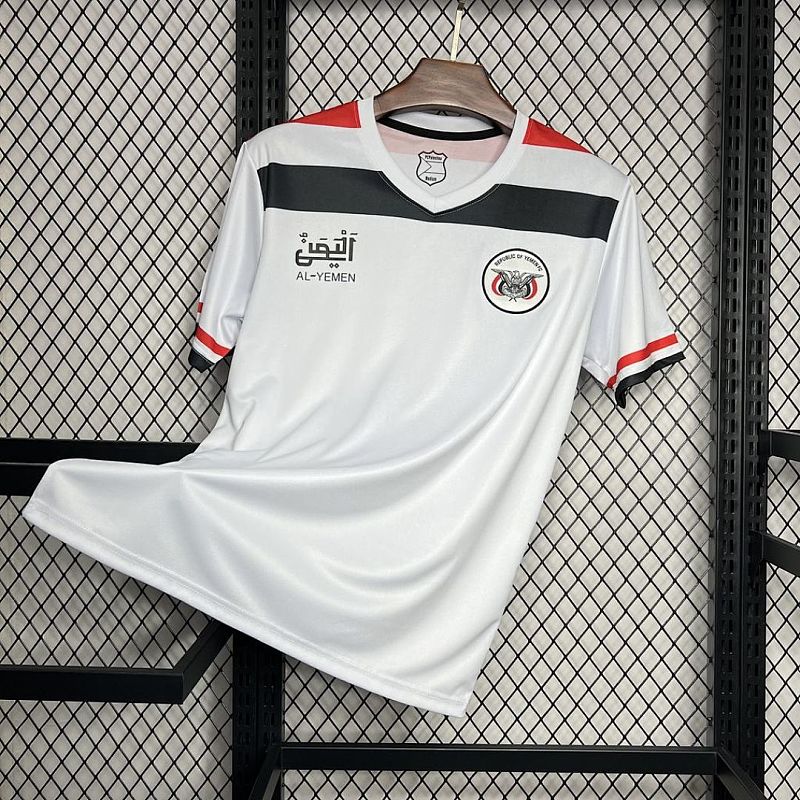 Yemen 2024/25 Yemen 2024/25 White Jersey S-XXXXL 3
