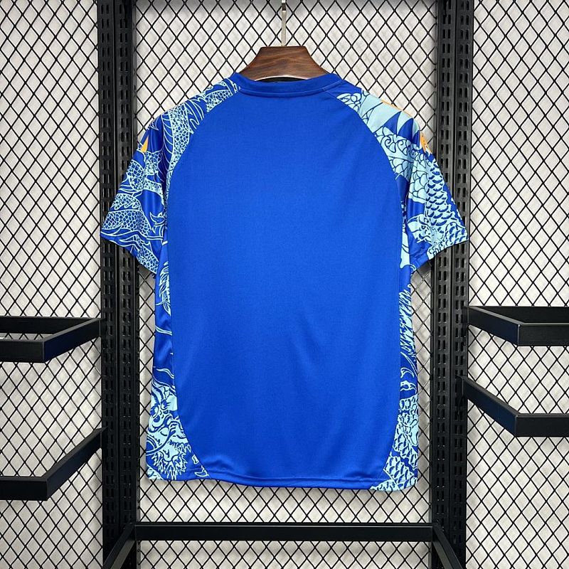Real Madrid Real Madrid 2024/25 Blue Dragon Special Edition Jersey S-XXL 5