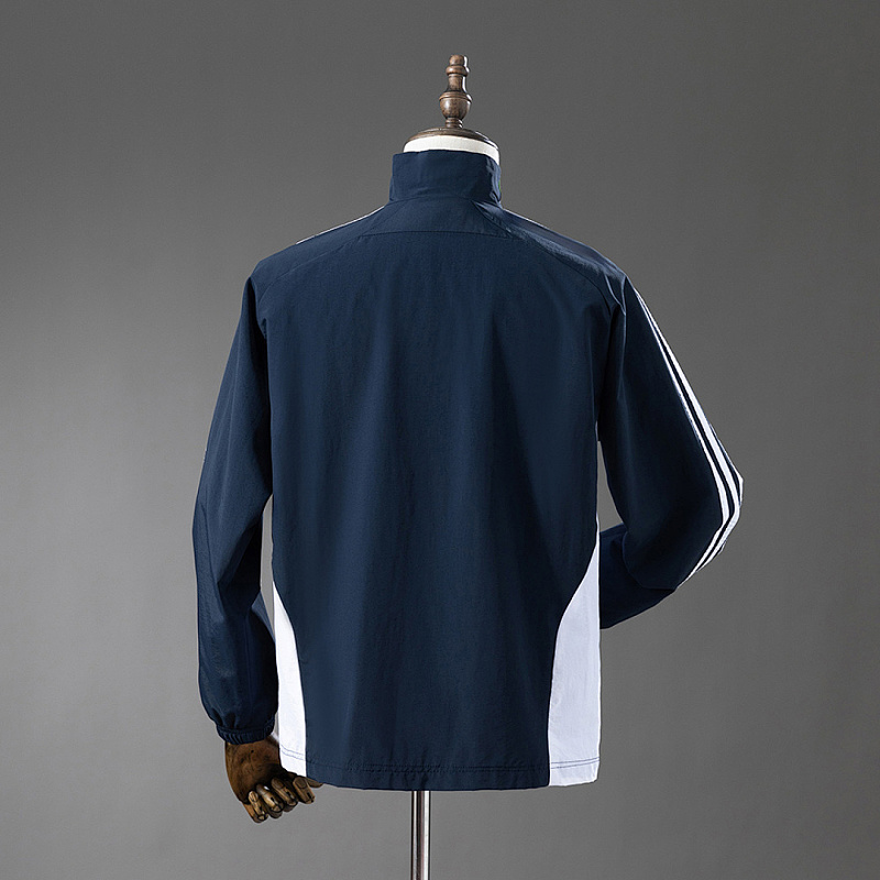 Real Madrid Real Madrid Windbreaker - Navy Blue & White S-XXL 2