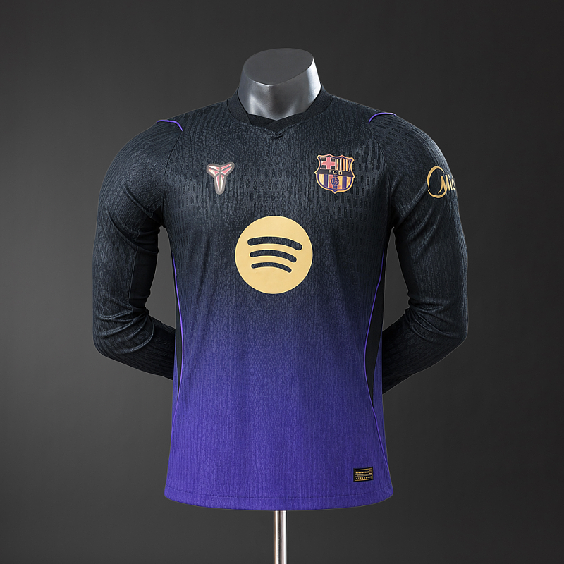Barcelona Barcelona x Kobe Bryant 26/27 Away Player Long Sleeve Jersey S-3XL