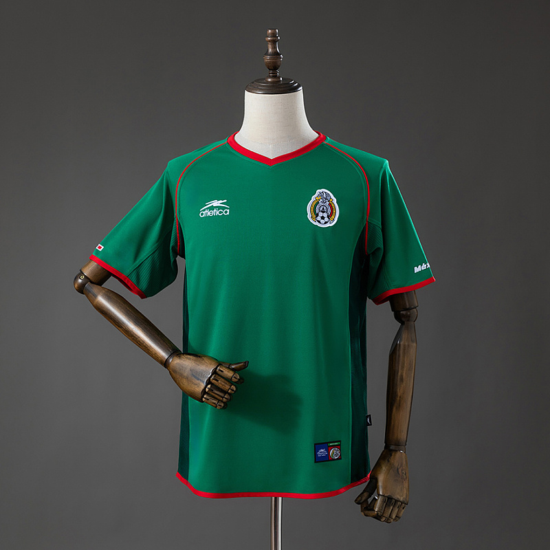 Messico Mexico 2002 Home Retro Jersey S-XXL