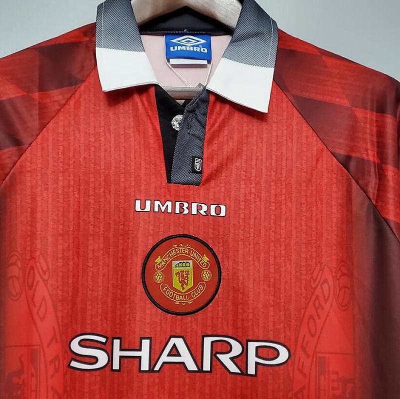 Manchester United Retro 1996 Manchester United home S-XXL 8