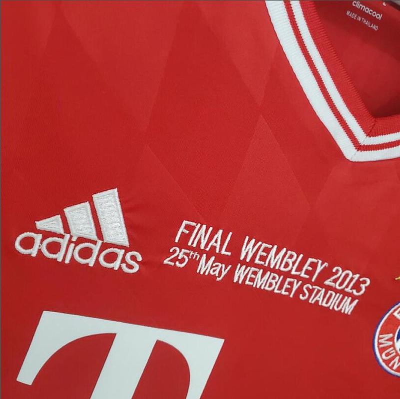 Bayern Munich Retro long sleeve Bayern Munich 13/14 Champions League home S-XXL 4
