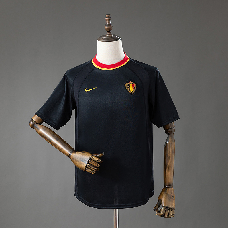 Belgio Belgium 2000 Away Retro Jersey S-XXL