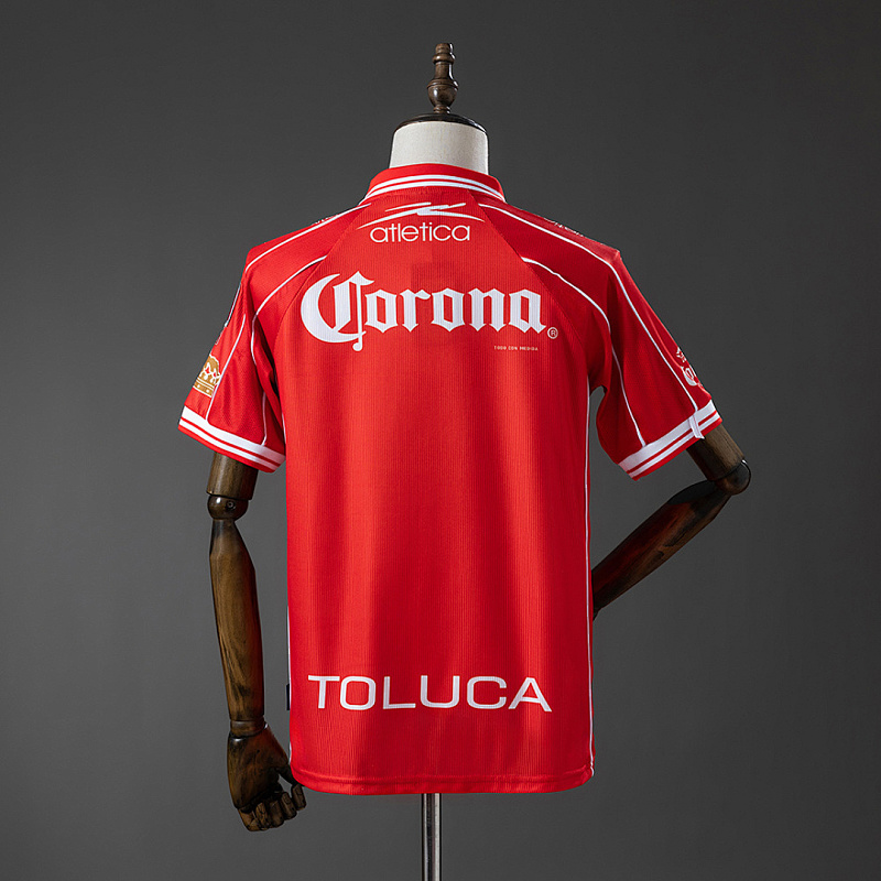 Toluca Jersey Toluca 99/00 Home Jersey S-XXL 2