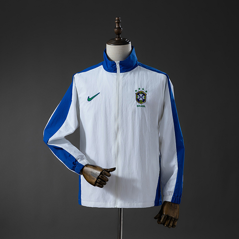 Brasile Brazil 1998 Windbreaker - White S-XXL