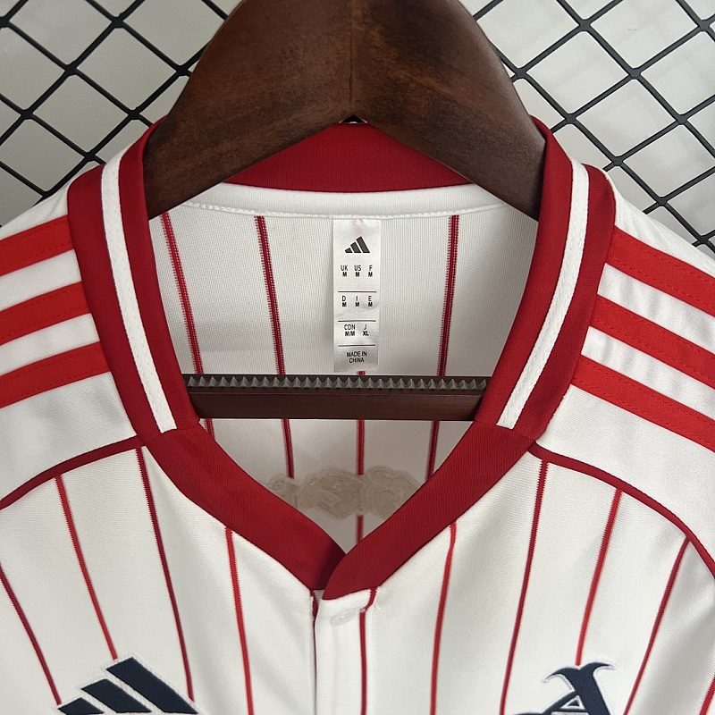 Arsenal 25/26 Arsenal Baseball Jersey S-4XL 4