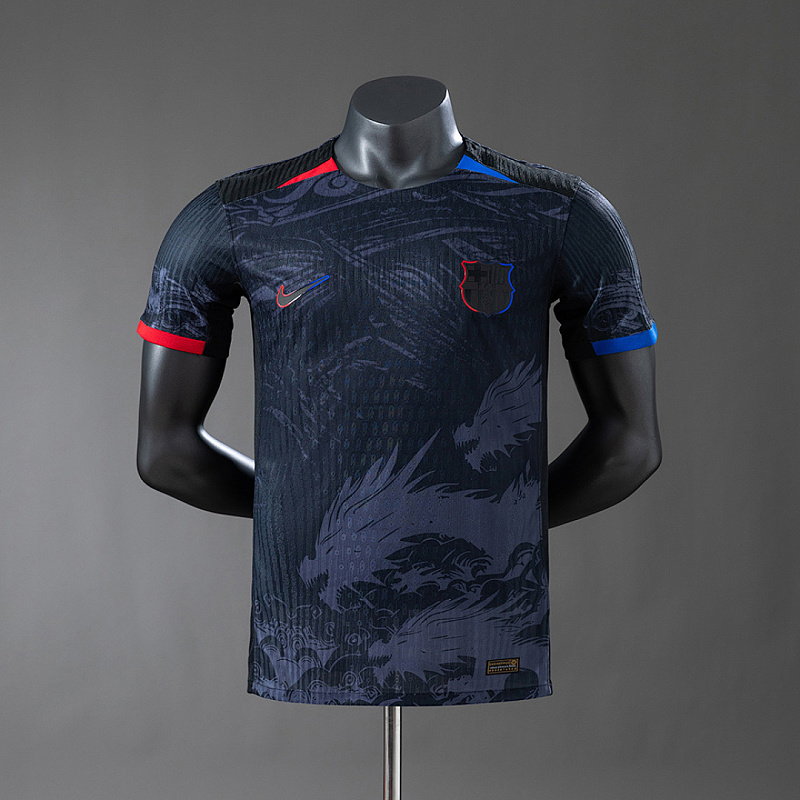 Barcelona Barcelona 25/26 Special Edition - Black Dragon Player Jersey S-3XL