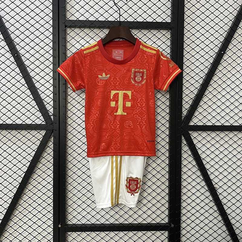 Bayern Munich 25/26 kids Bayern Munich 125th Anniversary Jersey 16-28