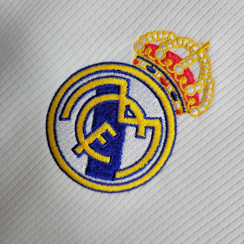 Real Madrid Retro19-20 Real Madrid Main Long Sleeve Size S-XXL 6