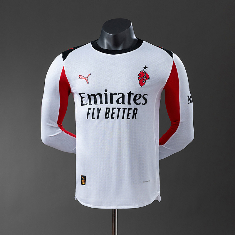 Milan AC Milan 25/26 Away Player Long Sleeve Jersey S-3XL