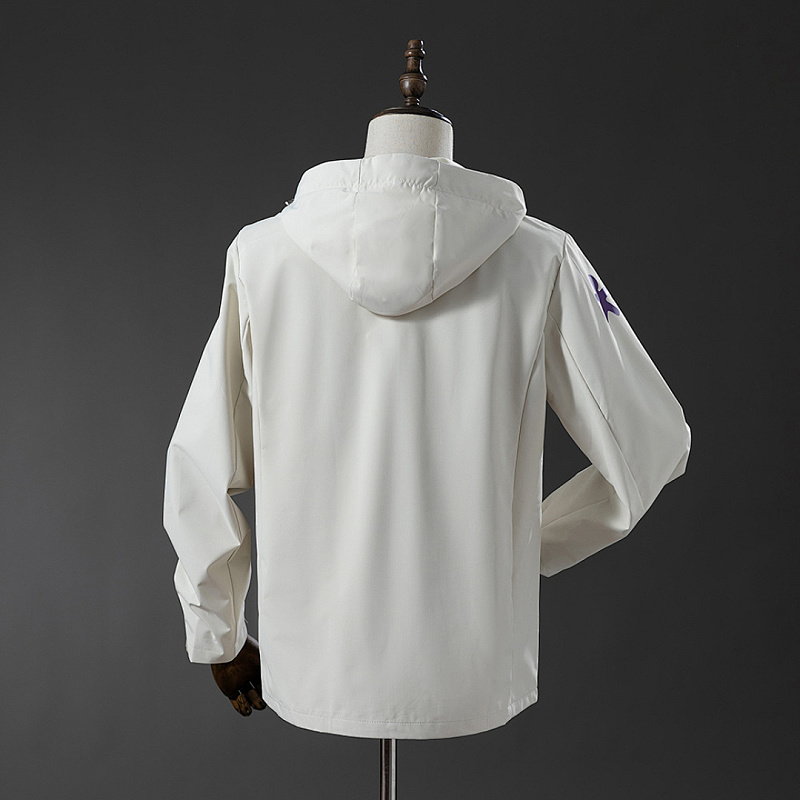 Brasile Brazil Windproof Jacket-Off White S-XXL 2