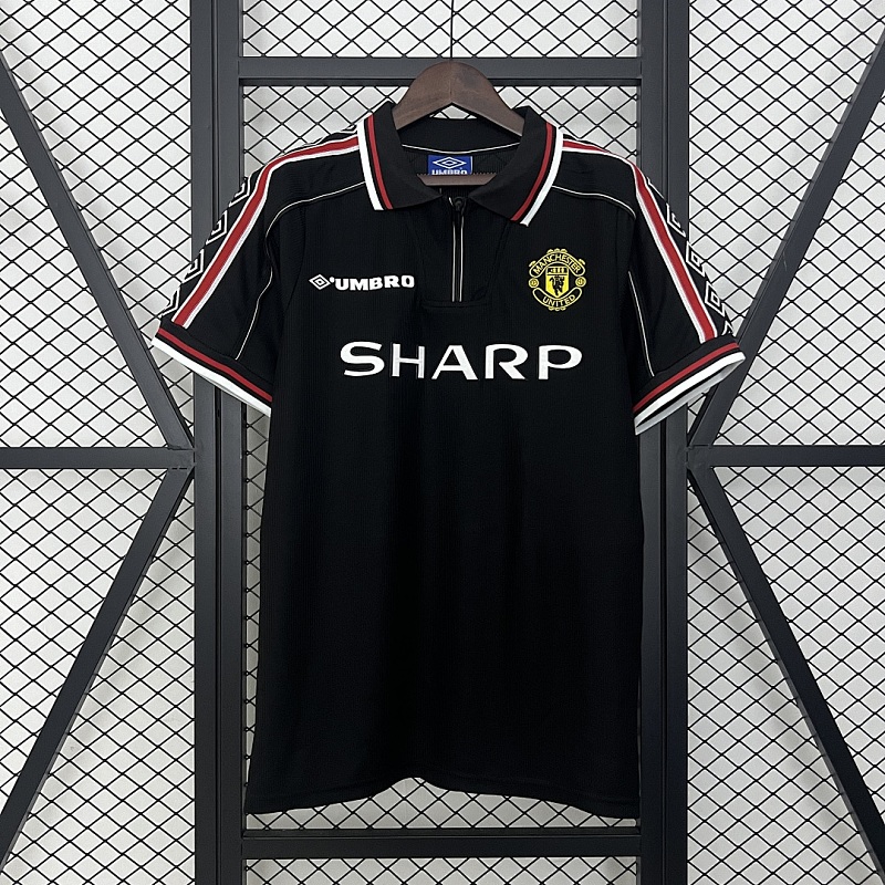 M-U Black Retro 98/99 M-U Black S-XXL