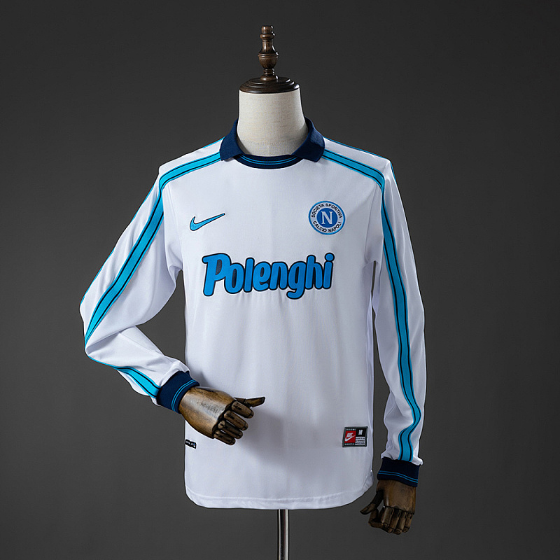 Napoli Napoli 98/99 Away Long-Sleeve Retro Jersey S-XXL