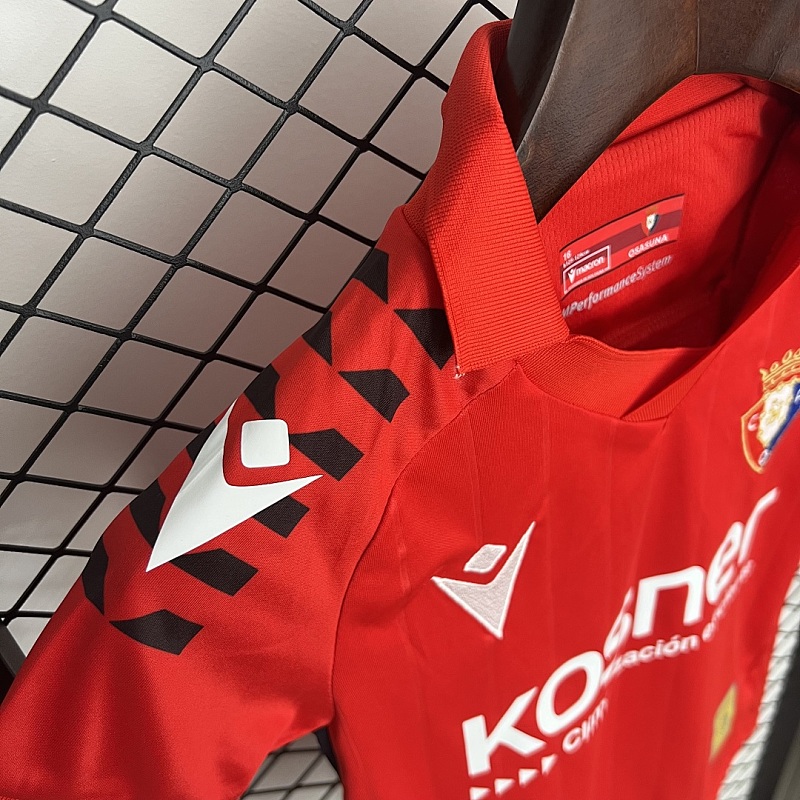 Osasuna Size: 25/26 Kids Osasuna Home Size: 16-28 5