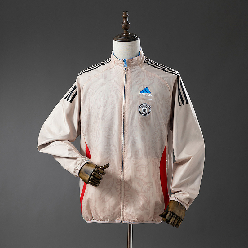 M-U Reversible M-U Reversible Jacket Windbreaker - Beige&Blue S-XXL 3