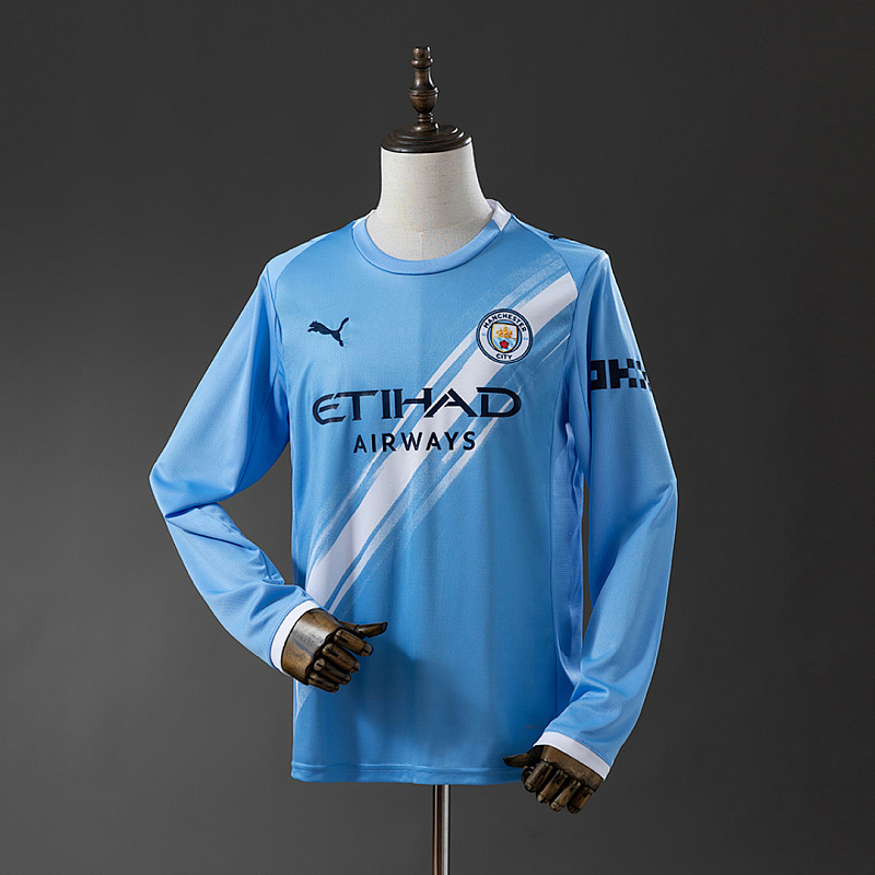 Manchester City 25/26 Manchester City home long sleeve S-4XL