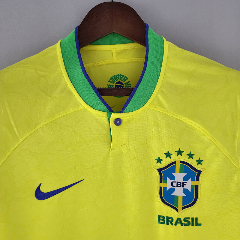 Brasile Brazil World Cup jersey home S-4XL 4