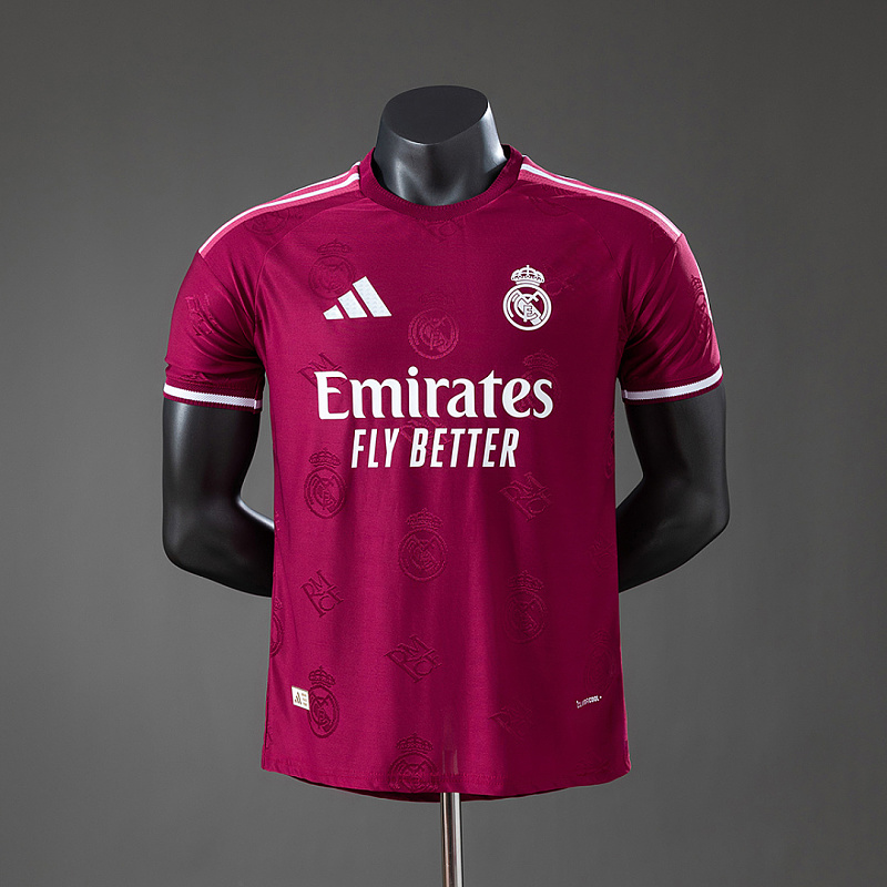 Real Madrid Real Madrid 26/27 Special Edition Player - Maroon Jersey S-XXL
