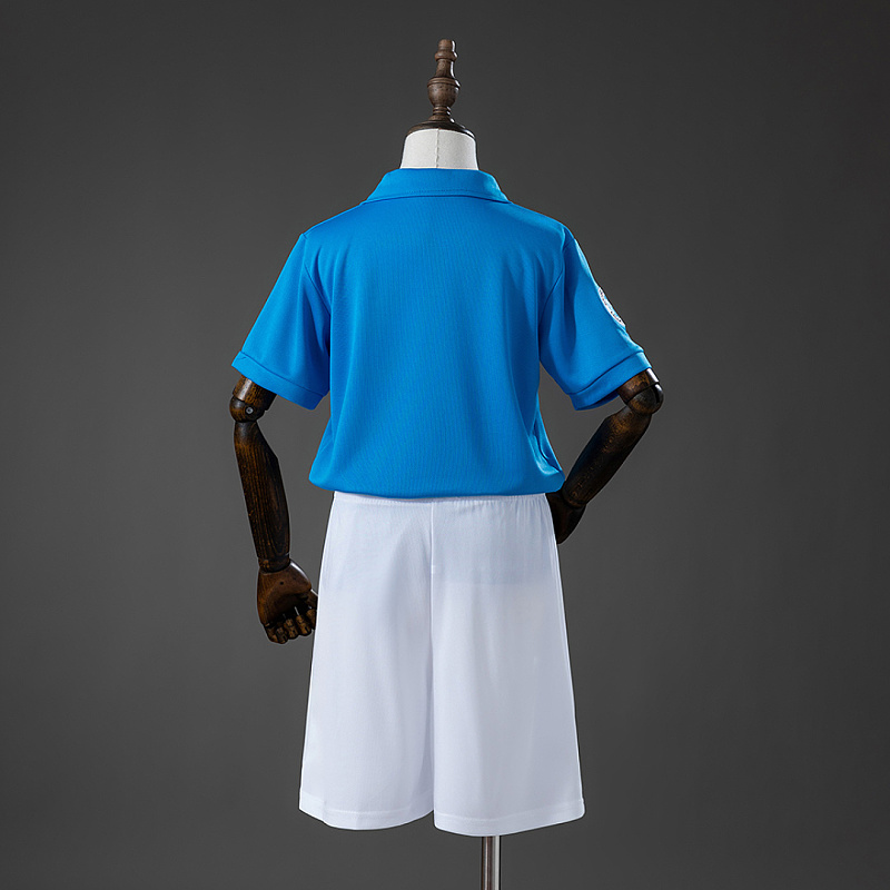 Napoli Napoli 87/88 Home Retro Kids Kit Jersey Size 16-28 2