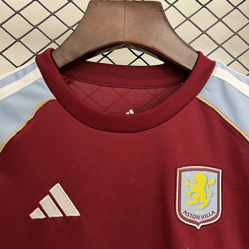 Aston Villa 25/26 Kids Aston Villa Home Size: 16-28 5