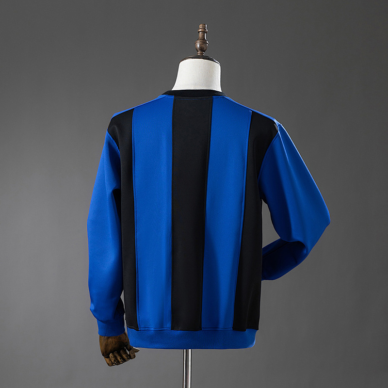 Inter Inter Milan 25/26 Long-sleeved Sweatshirt - Dark Blue & Black M-4XL 2