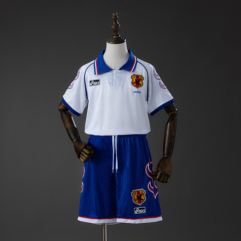 Giappone Japan 1998 Away Retro Kids Kit Jersey SIZE 16-28