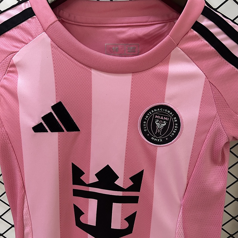Inter Miami 25/26 kids Miami home size: 16-28 6
