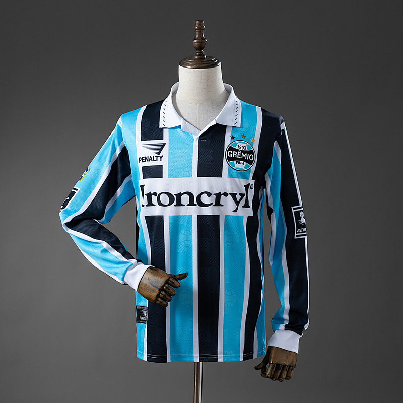 Grêmio Gremio 97/98 Home Long-Sleeve Retro Jersey S-XXL