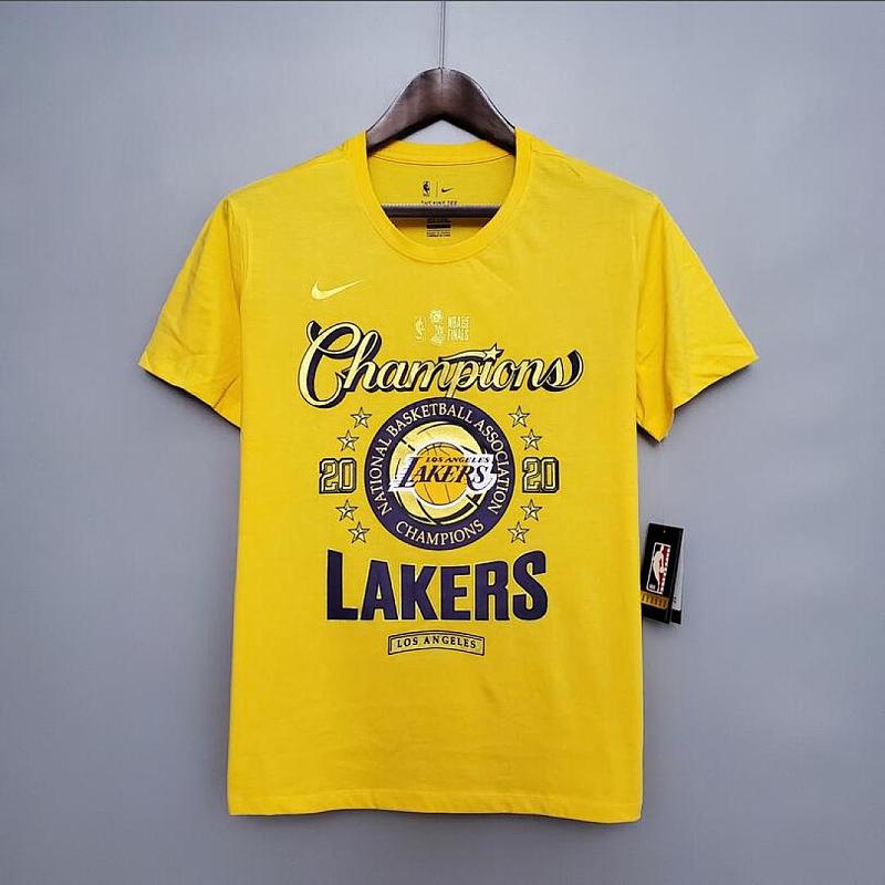 Lakers championship Lakers championship shirt yellow S-XXL