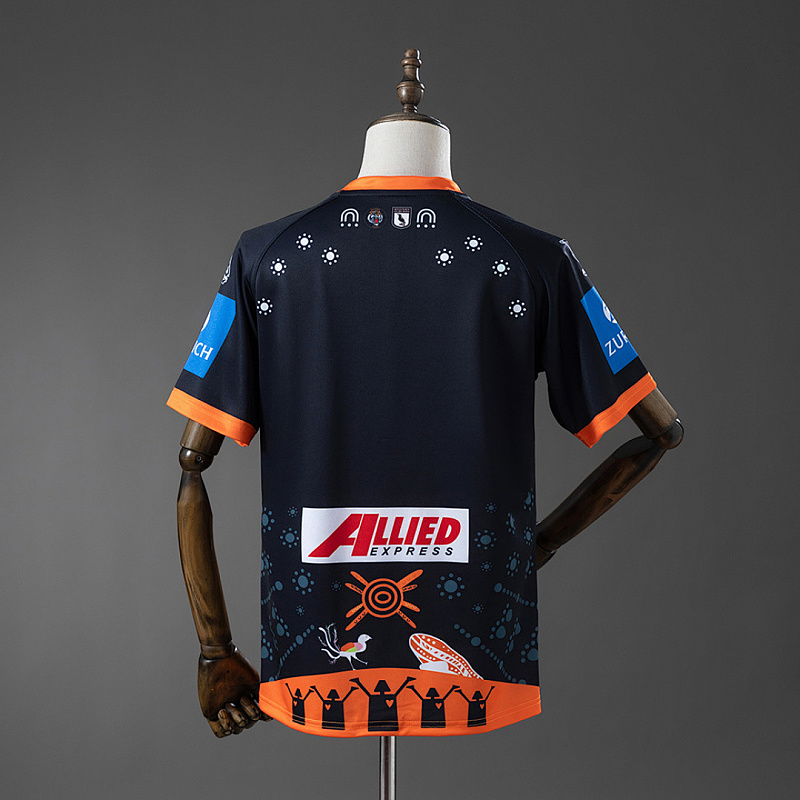 NRL West NRL West Tigers 2025 Indigenous Jersey S-5XL 2
